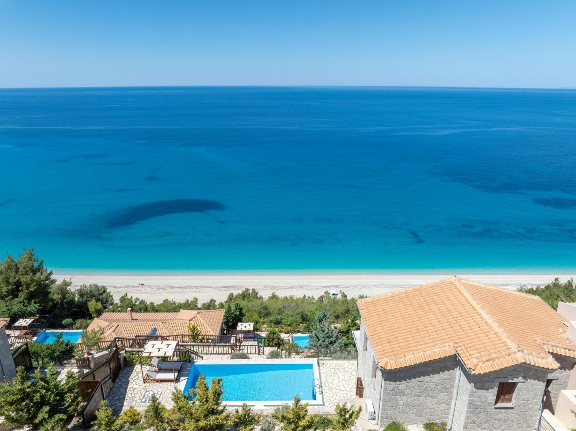 Milos Paradise Luxury Villas Agios Nikitas Exterior photo
