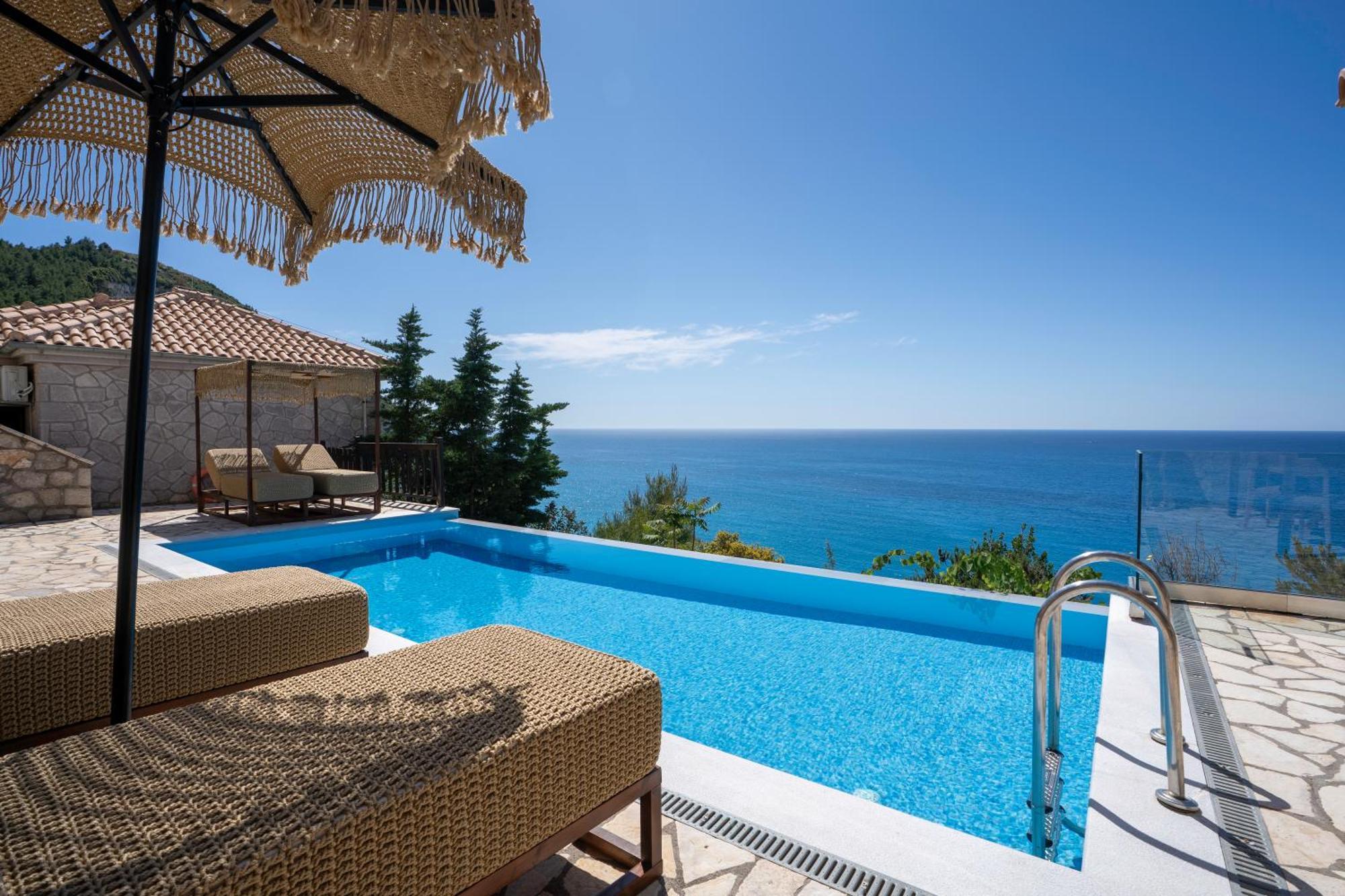 Milos Paradise Luxury Villas Agios Nikitas Exterior photo