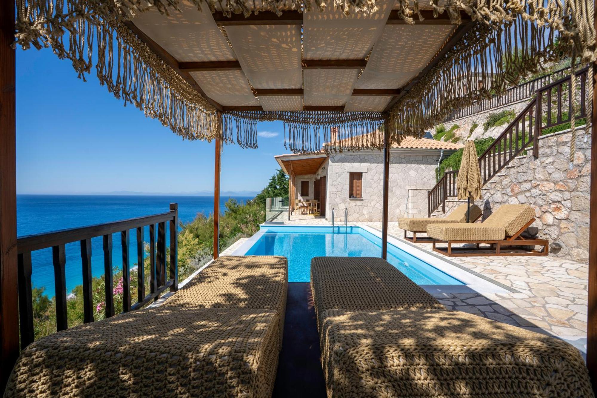 Milos Paradise Luxury Villas Agios Nikitas Exterior photo